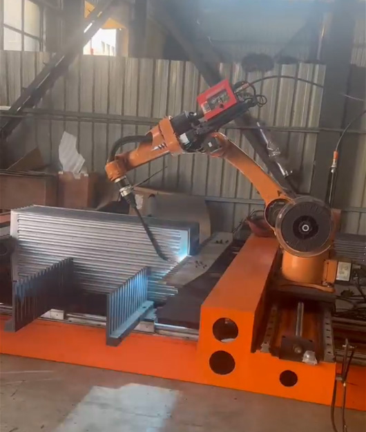 变压器用散热器片管圆弧焊机